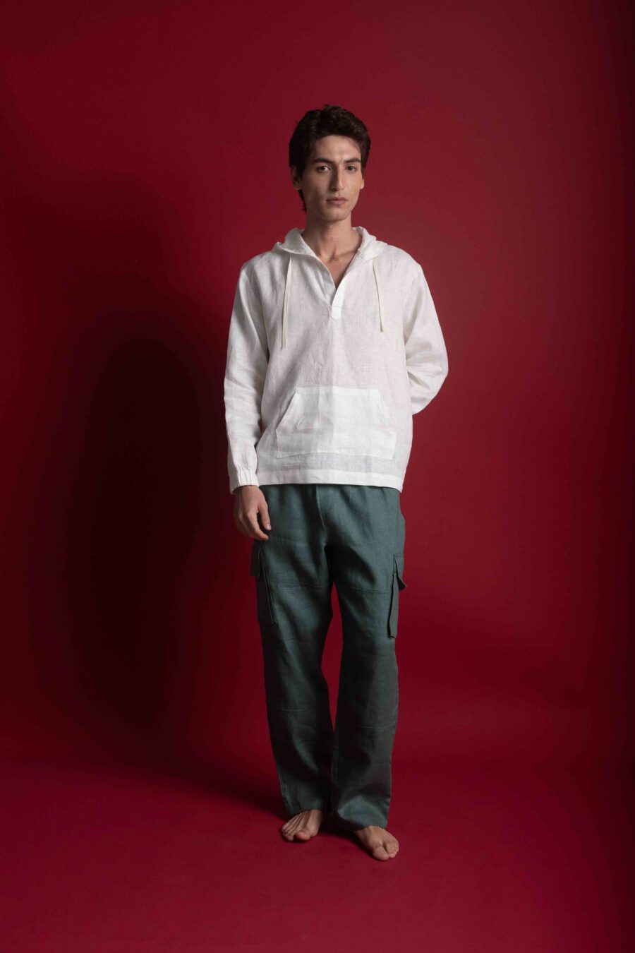 Forest Green Cargo Pants