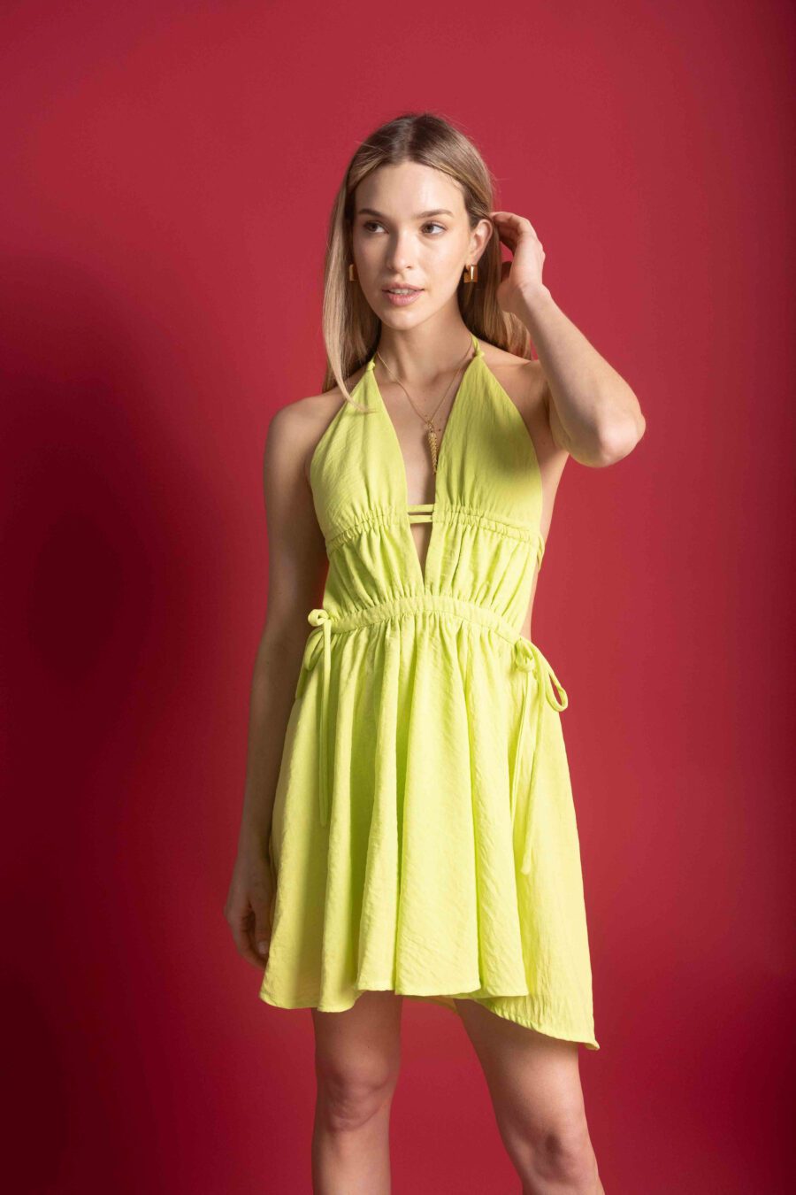Neon Mini Dress