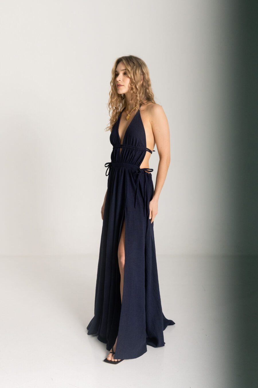 Midnight Blue Maxi Dress - Image 2