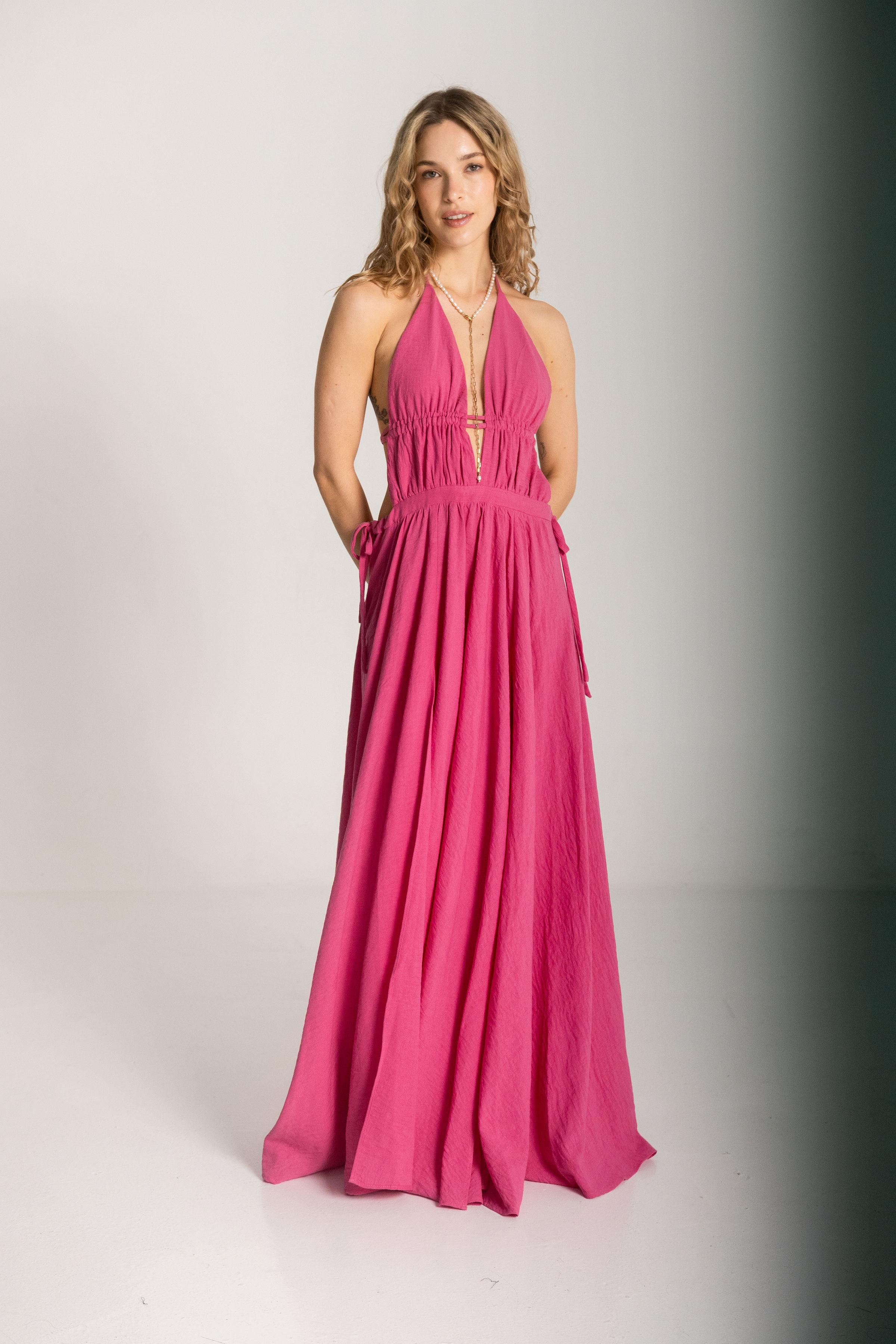 Pink Maxi Dress