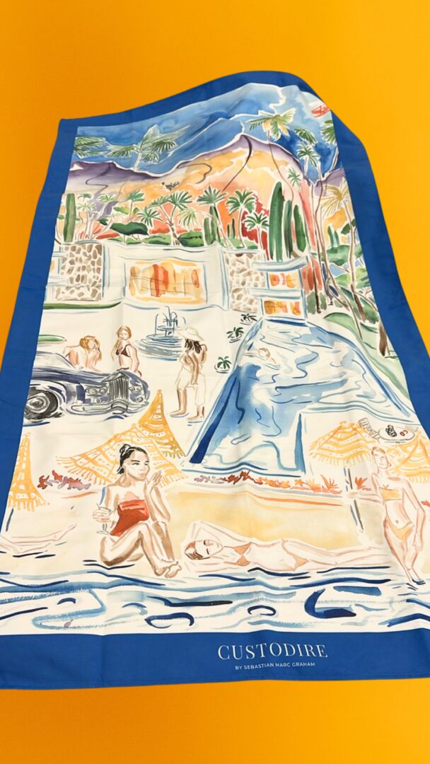 Palm Springs Beach Towel